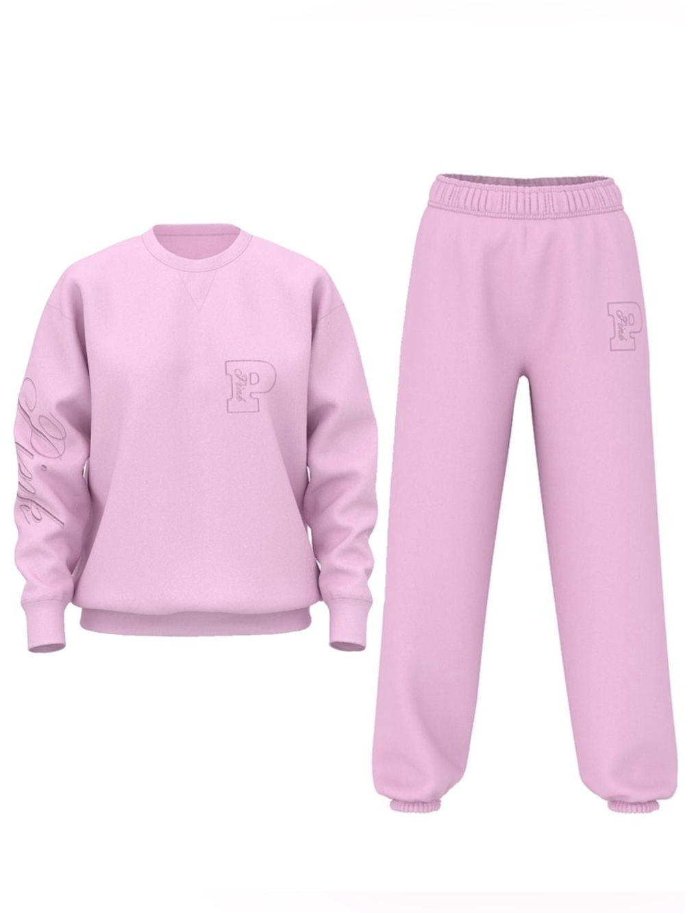 VICTORIA'S SECRET PINK
Hoodie and Sweatpants Set.